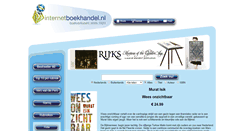 Desktop Screenshot of internetboekhandel.nl