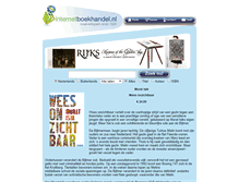 Tablet Screenshot of internetboekhandel.nl